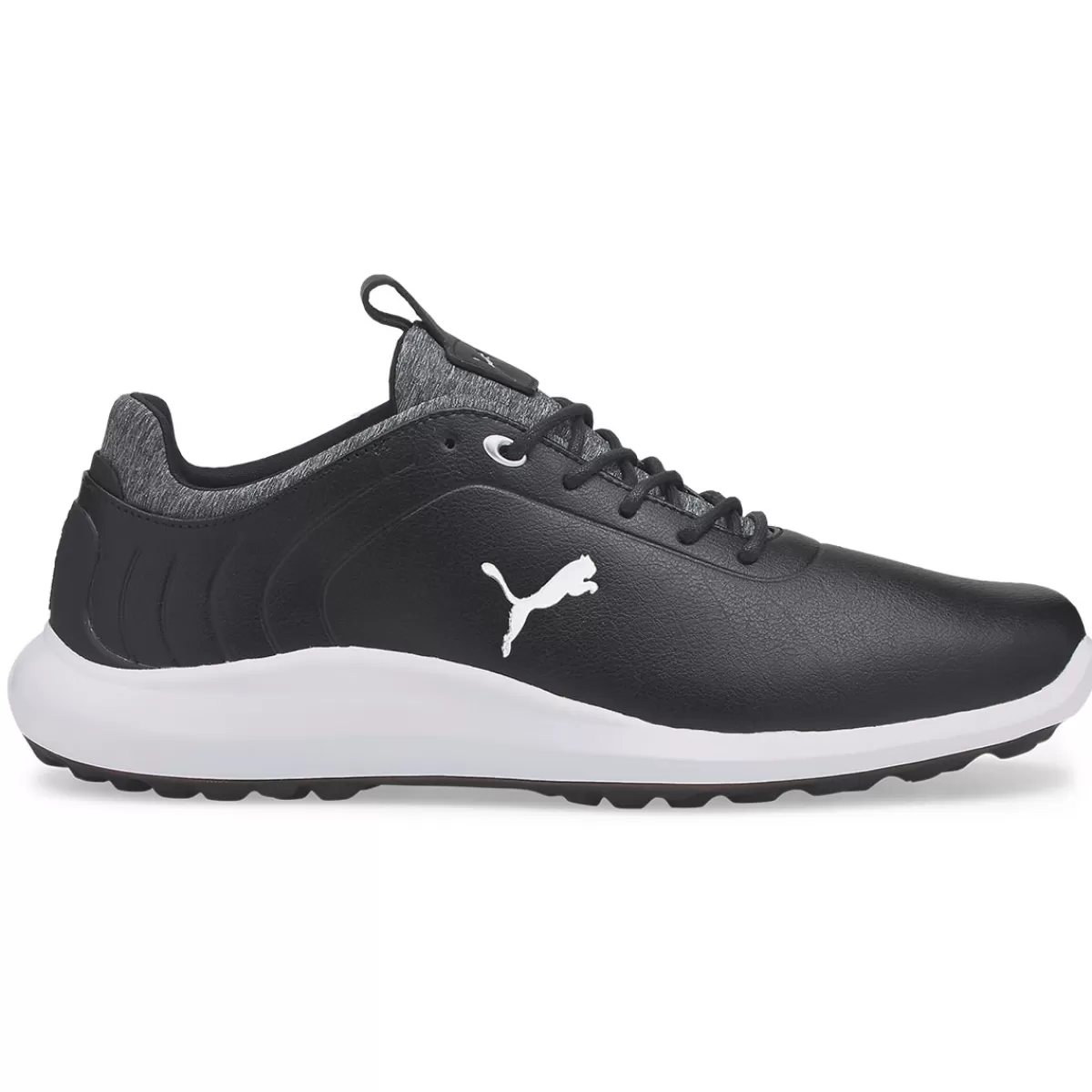 Fashion PUMA Golf Puma Men's Ignite Pro Waterproof Spikeless Golf Shoes Black/Silver/Black