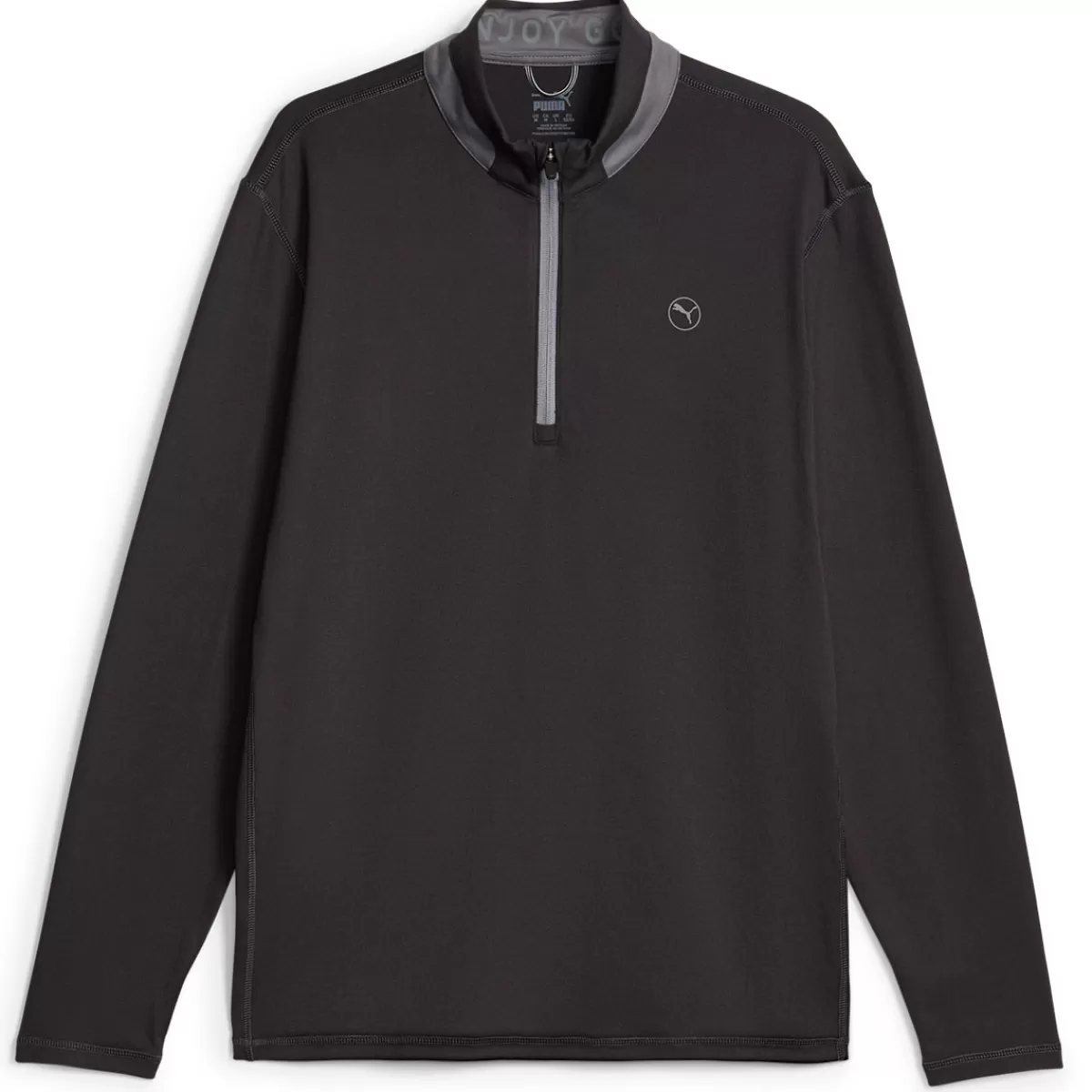 Sale Puma Men's Lightweight Quarter Zip Golf Mid Layer Men Men's Golf Sweaters