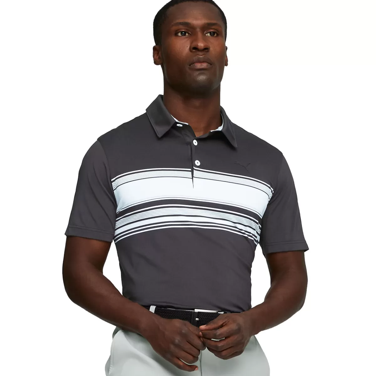 Shop PUMA Golf Puma Men's Mattr Grind Golf Polo Shirt