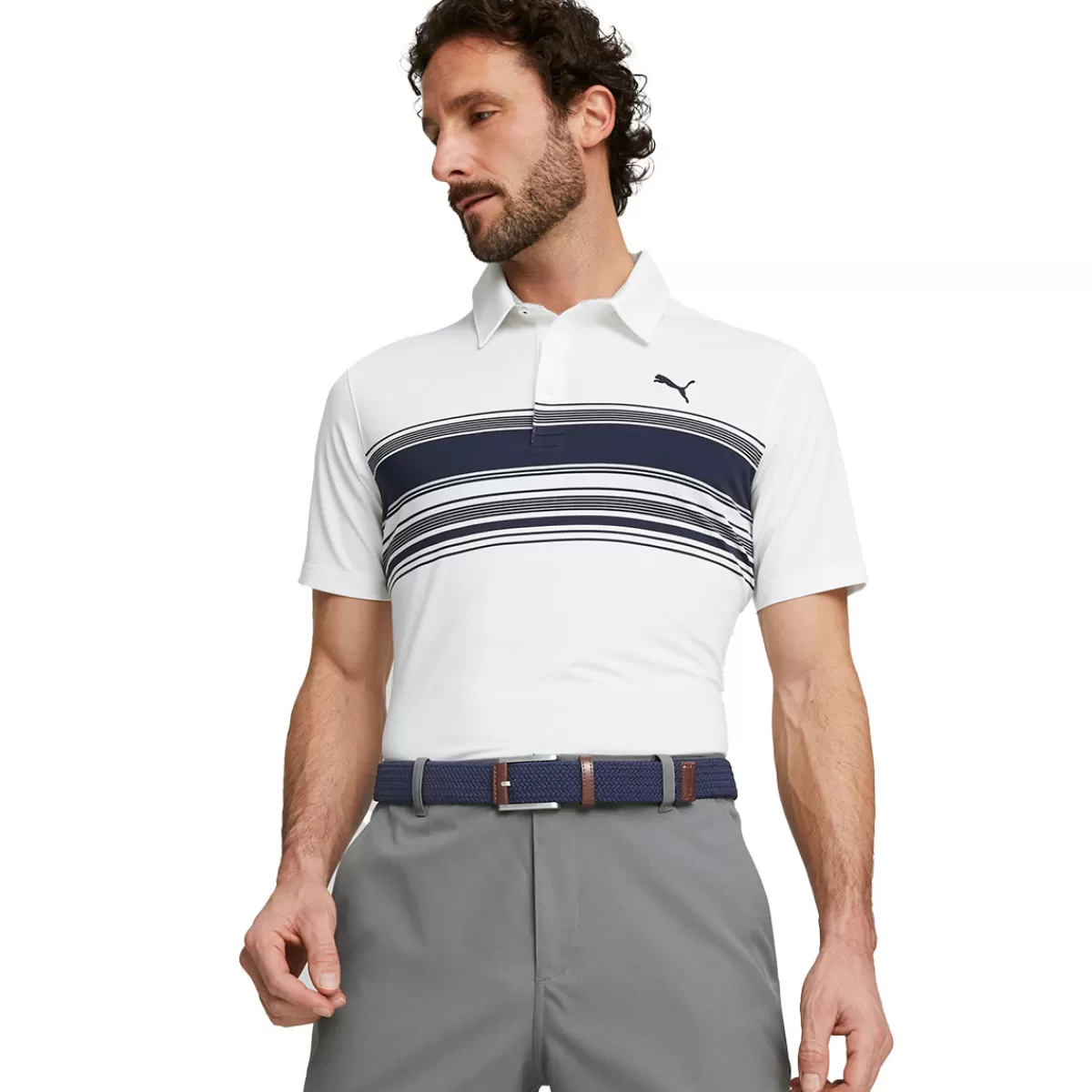 Best Sale Puma Men's Mattr Grind Golf Polo Shirt Men Men's Golf Polo Shirts