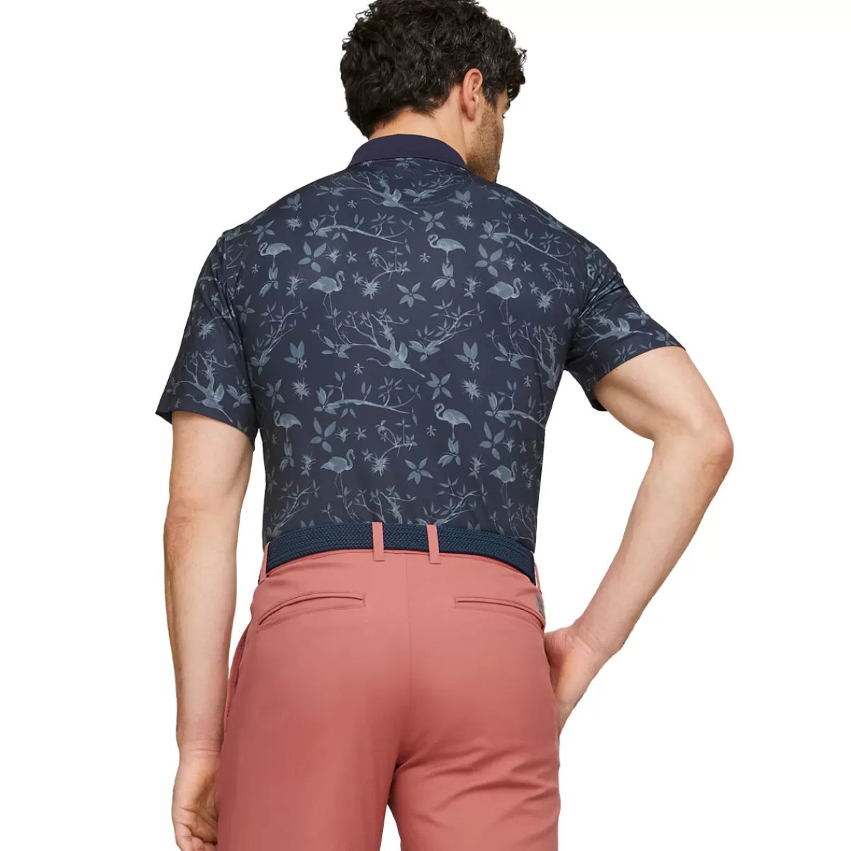 Store PUMA Golf Puma Men's Mattr Lagoon Golf Polo Shirt Navy Blazer/Evening Sky