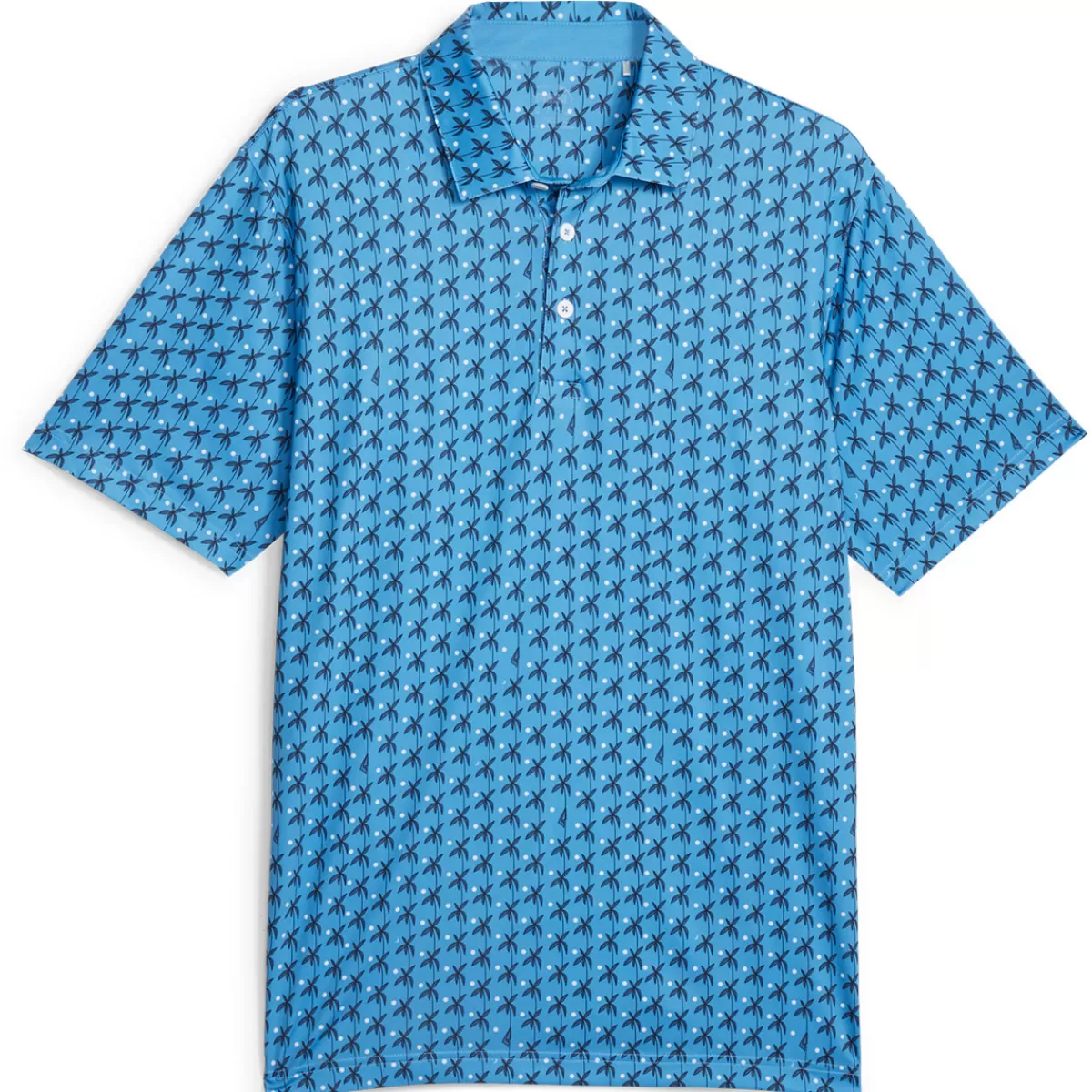 Clearance PUMA Golf Puma Men's Mattr Palms Golf Polo Shirt