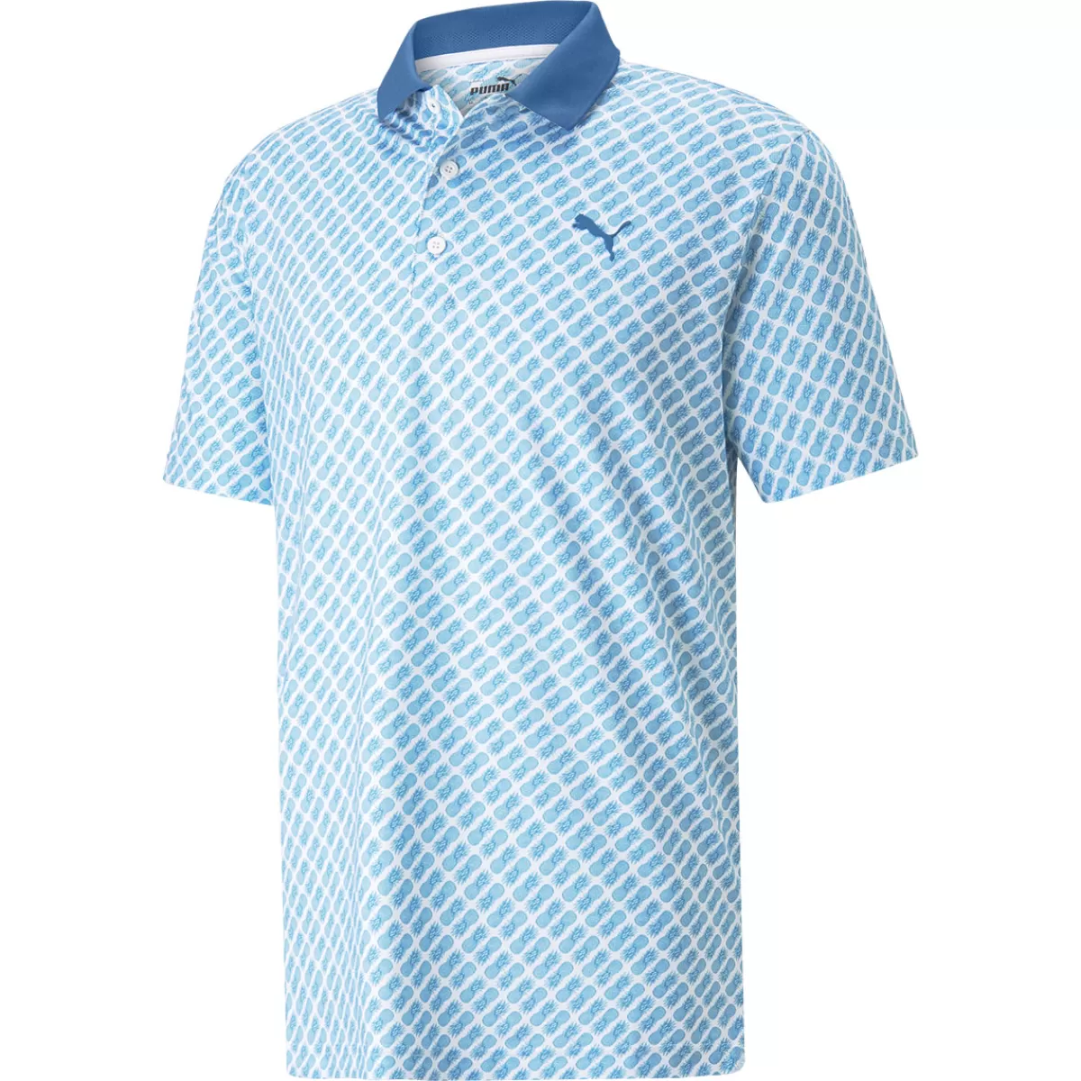 Best Sale PUMA Golf Puma Men's Mattr Pineapples Golf Polo Shirt