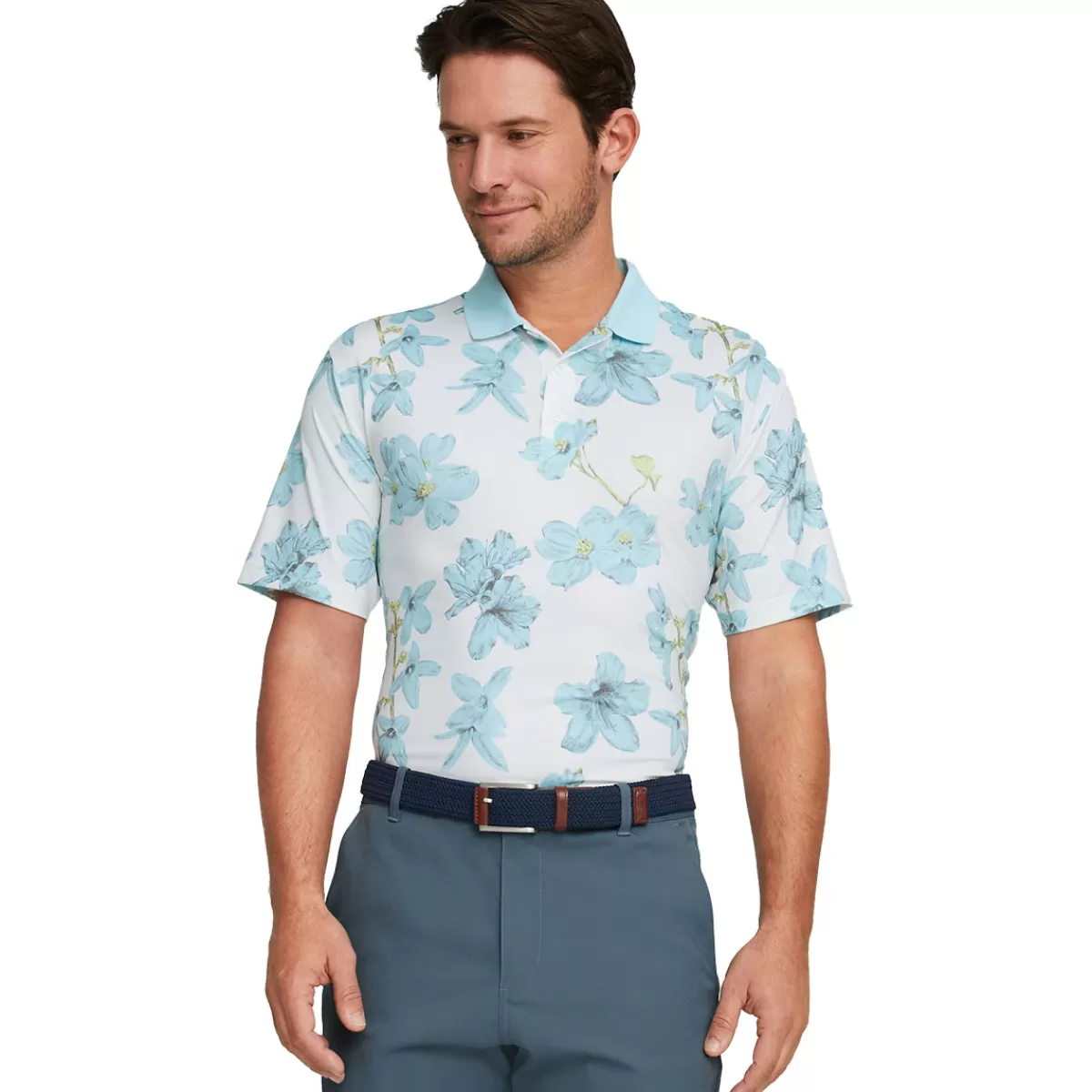 Shop PUMA Golf Puma Men's Mattr Verdant Golf Polo Shirt
