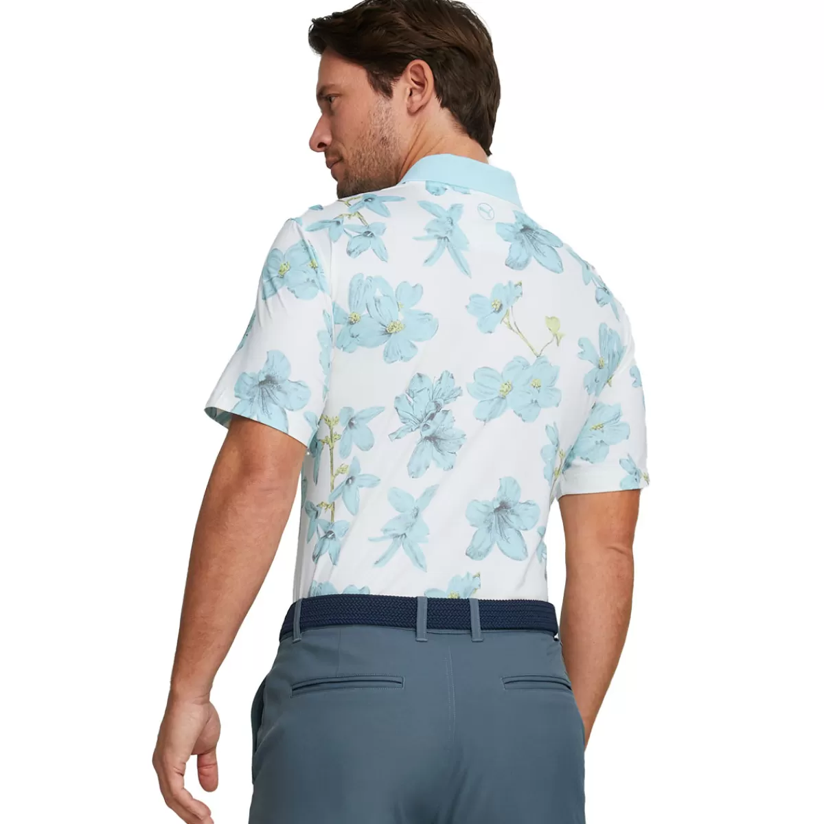 Shop PUMA Golf Puma Men's Mattr Verdant Golf Polo Shirt