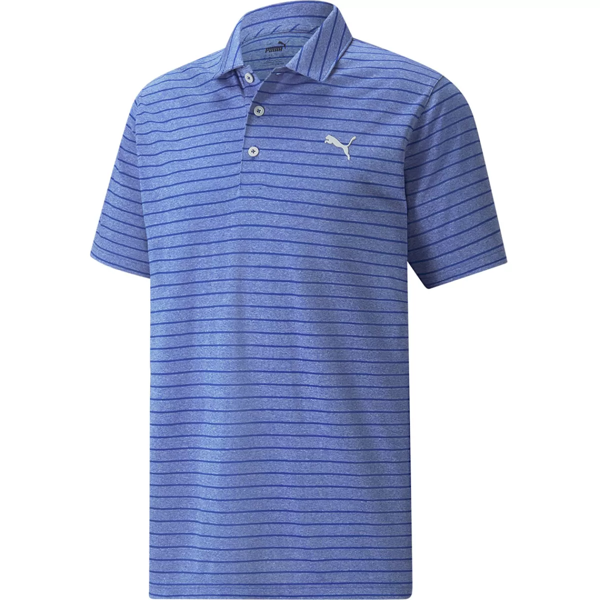 Cheap PUMA Golf Puma Men's Rotation Stripe Stretch Golf Polo Shirt