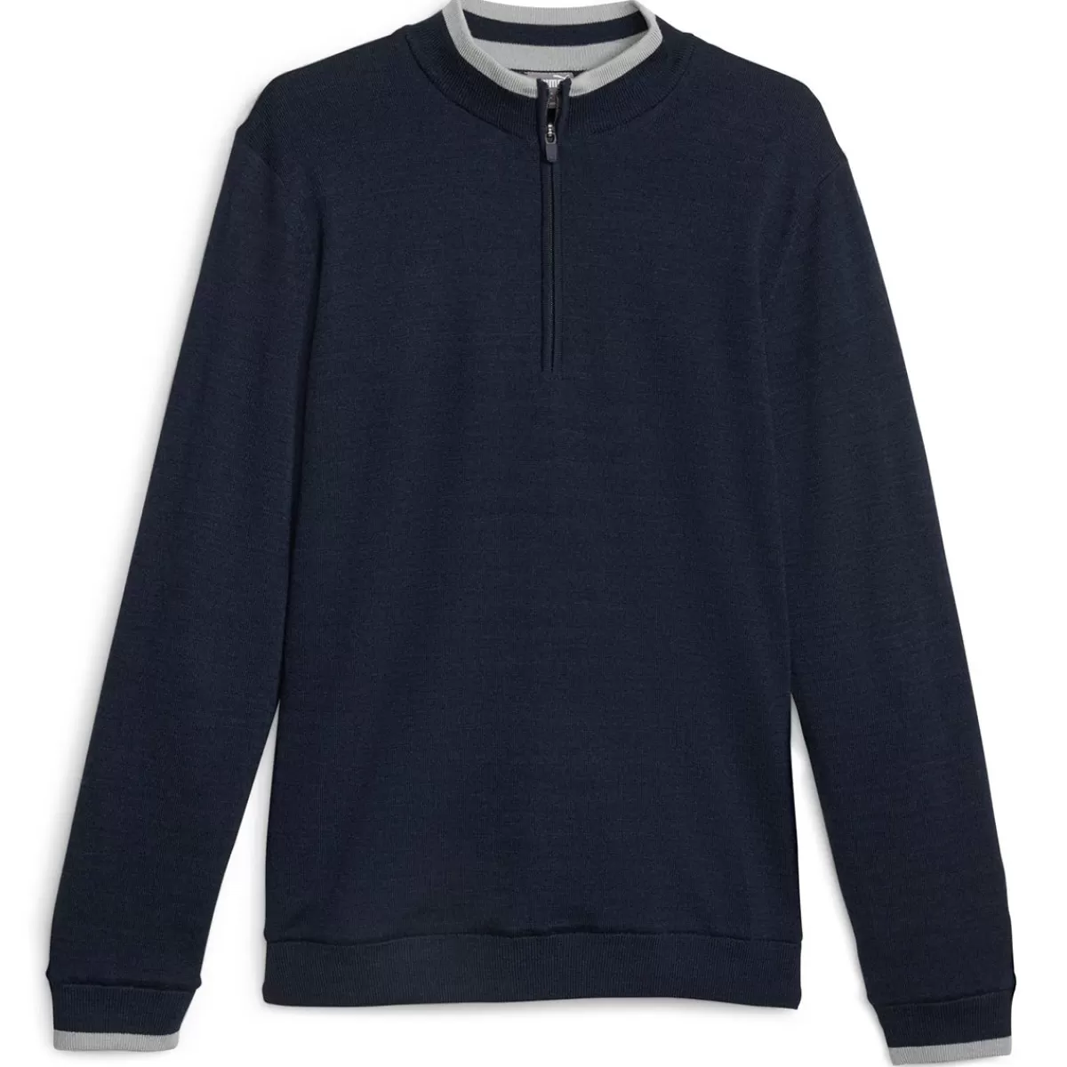 Discount Puma Men's Windblock Half Zip Golf Mid Layer Men Men's Golf Sweaters