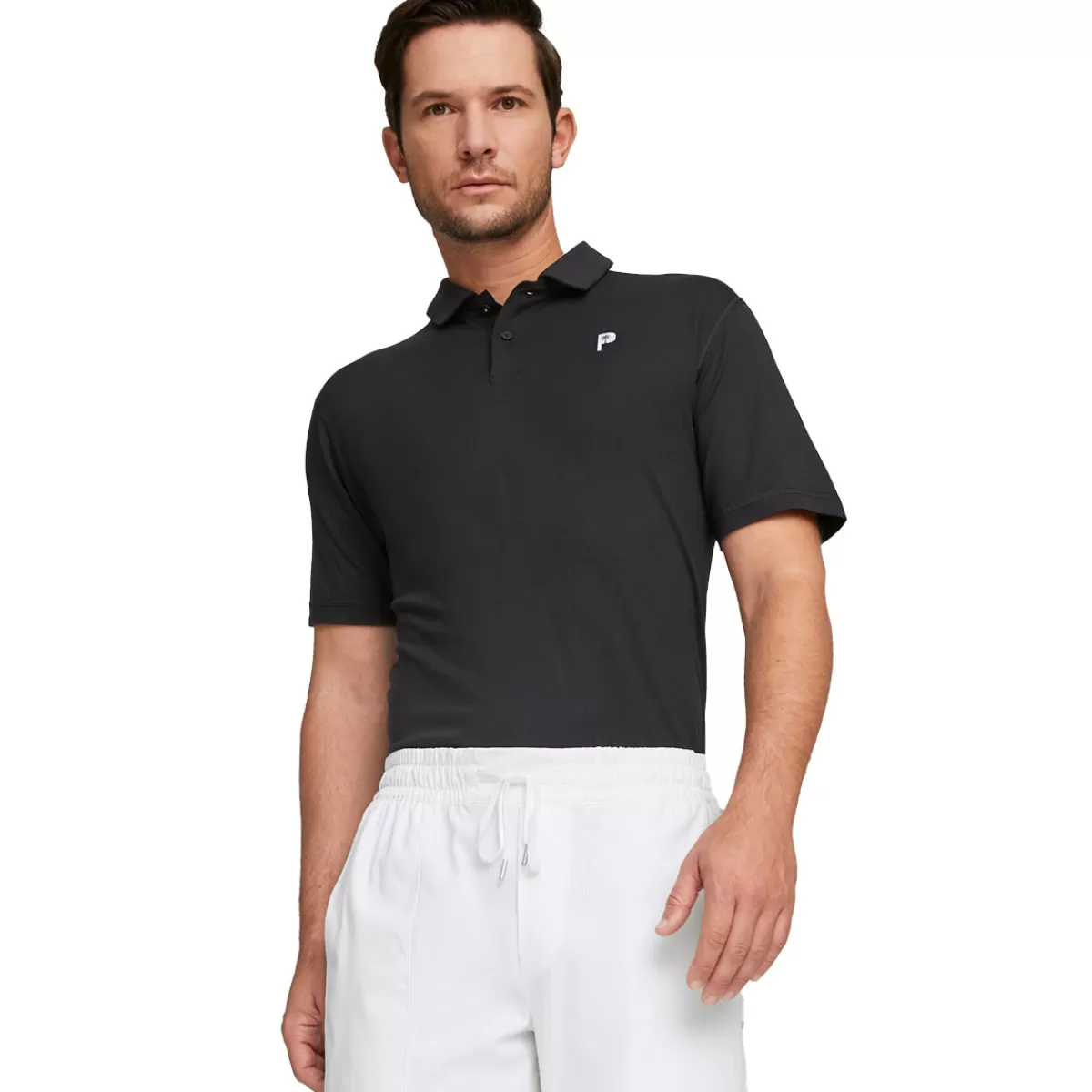 Shop PUMA Golf Puma Men's X Palm Tree Crew Golf Polo Shirt