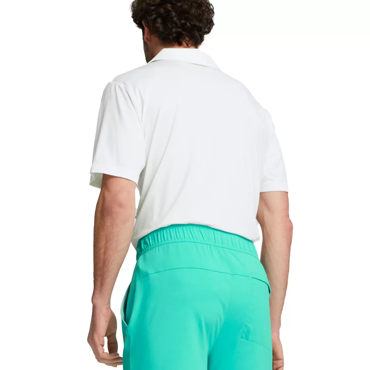 New Puma Men's X Palm Tree Crew Golf Polo Shirt Men Men's Golf Polo Shirts