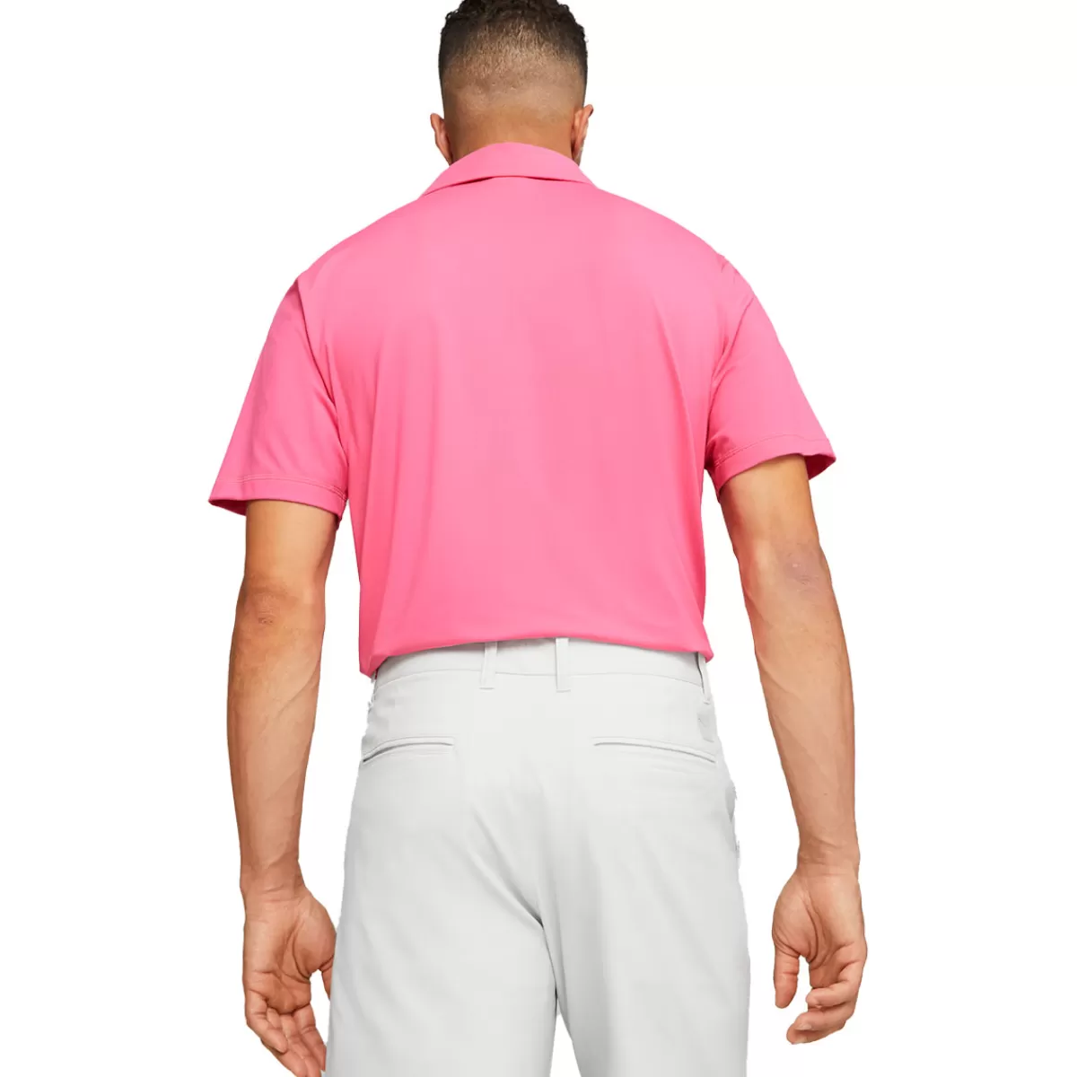 New PUMA Golf Puma Men's X Palm Tree Crew Golf Polo Shirt