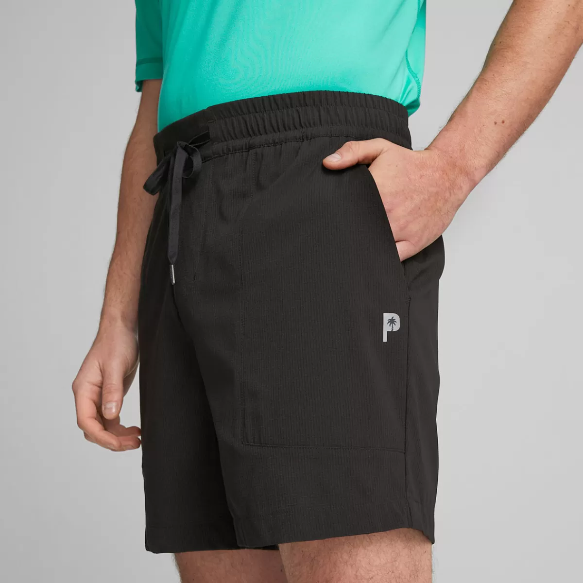 Discount Puma Men's X Palm Tree Crew Vented Golf Shorts Men Men's Golf Shorts