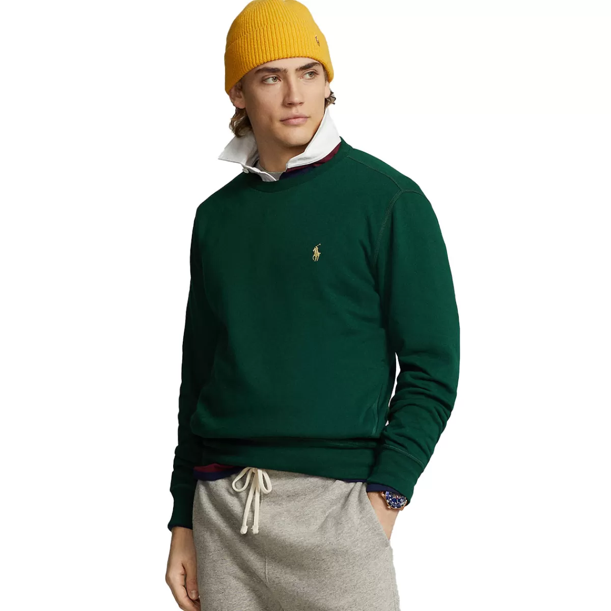 Shop Classic Fit Performance Golf Sweater Men Men's Golf Sweaters