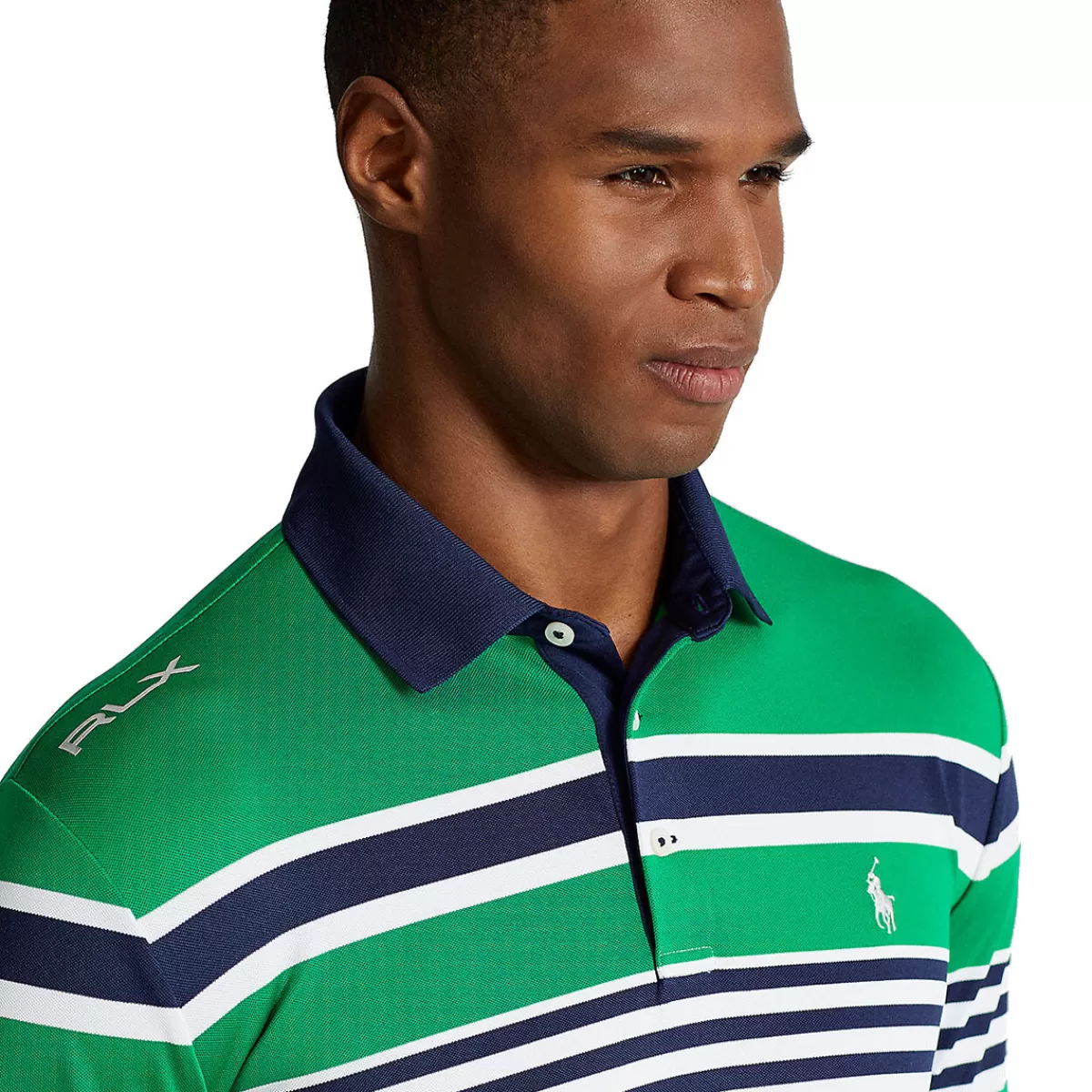 Best Sale Ralph Lauren Classic Fit Performance Mesh Golf Polo Shirt Cruise Green