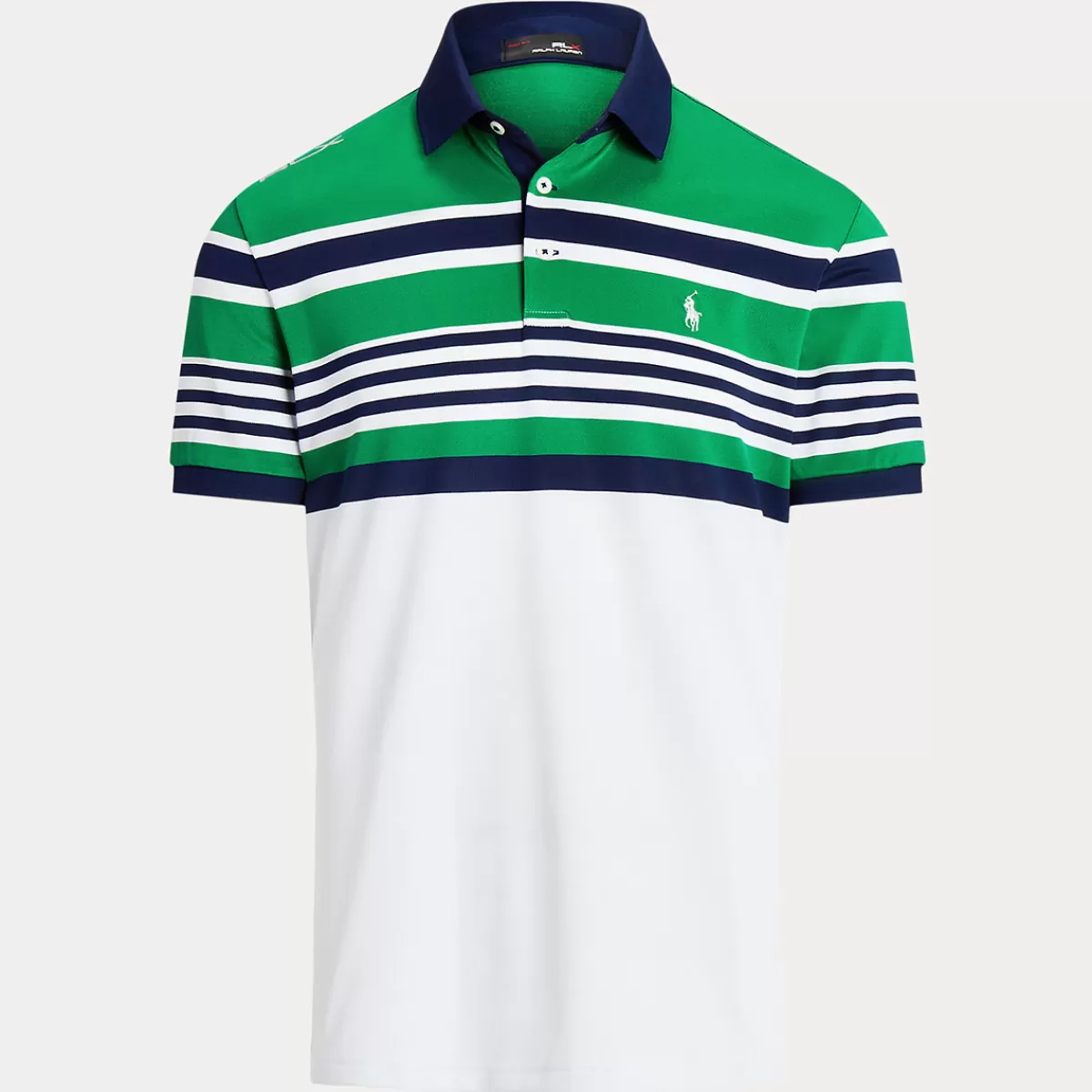 Best Sale Ralph Lauren Classic Fit Performance Mesh Golf Polo Shirt Cruise Green