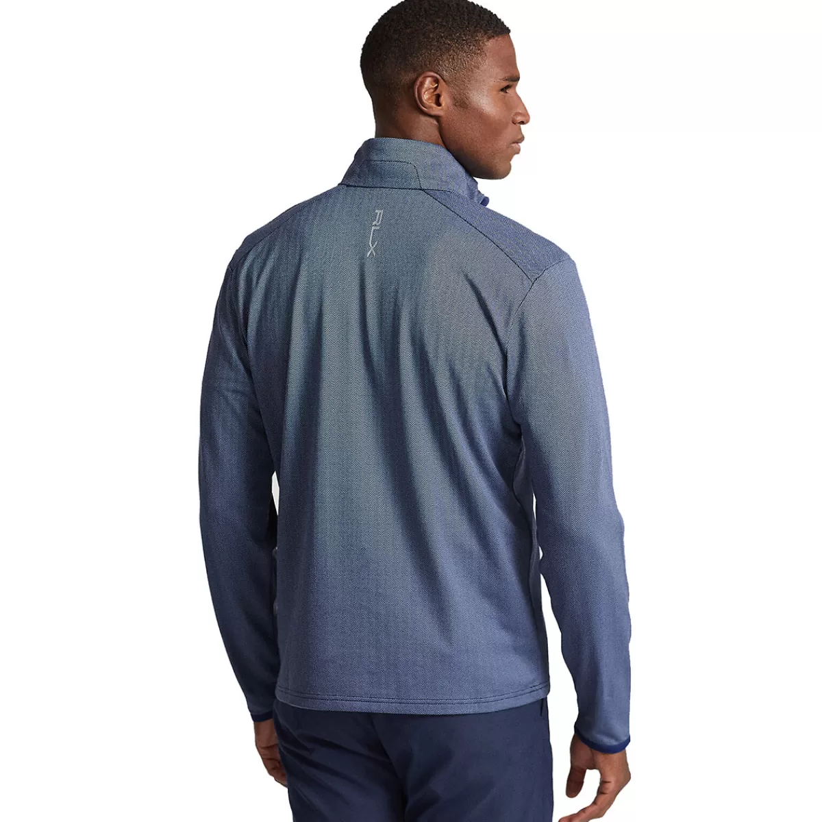 Cheap Men's Classic Fit Luxury Jersey Half Zip Golf Midlayer Men Men's Golf Sweaters