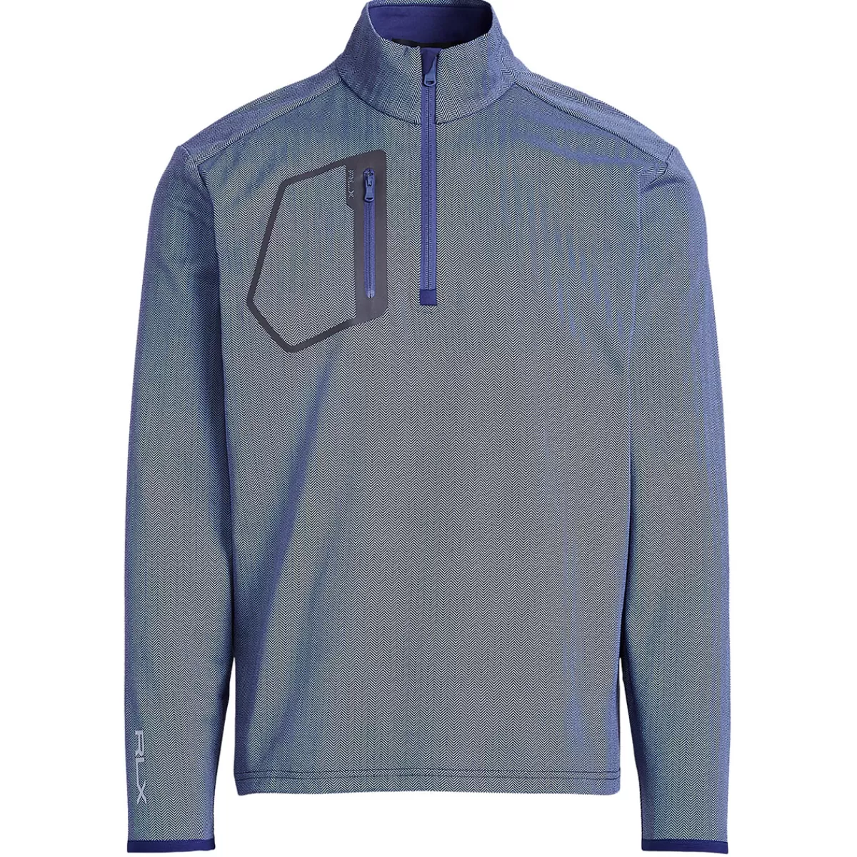 Cheap Men's Classic Fit Luxury Jersey Half Zip Golf Midlayer Men Men's Golf Sweaters