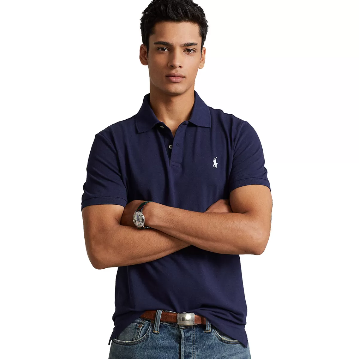 Shop Men's Custom Pro Fit Performance Golf Polo Shirt Men Men's Golf Polo Shirts