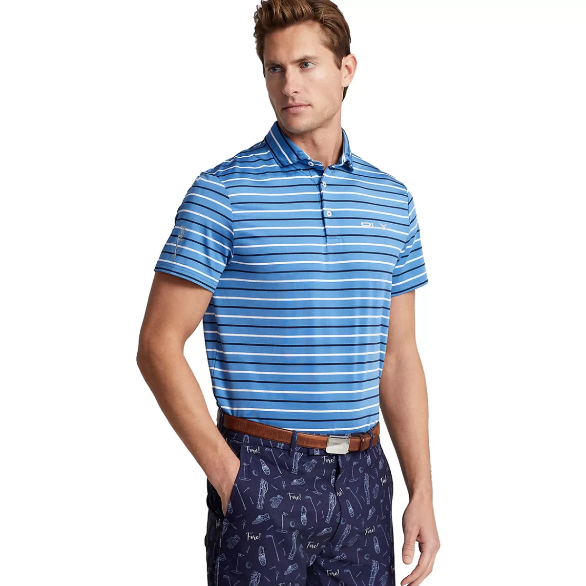 Store Men's Custom Slim Fit Performance Golf Polo Shirt Men Men's Golf Polo Shirts