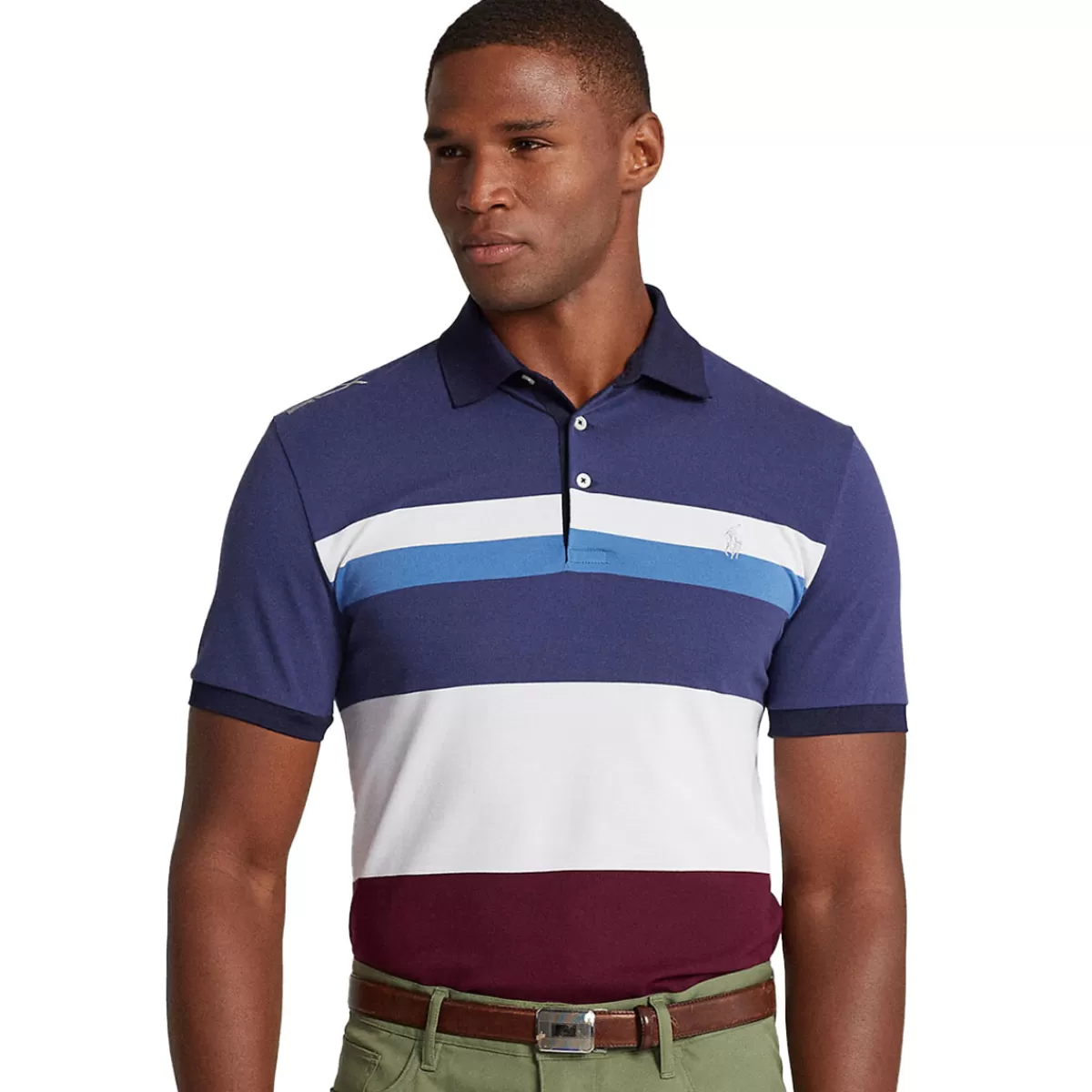 Flash Sale Men's Custom Slim Fit Performance Golf Polo Shirt Men Men's Golf Polo Shirts