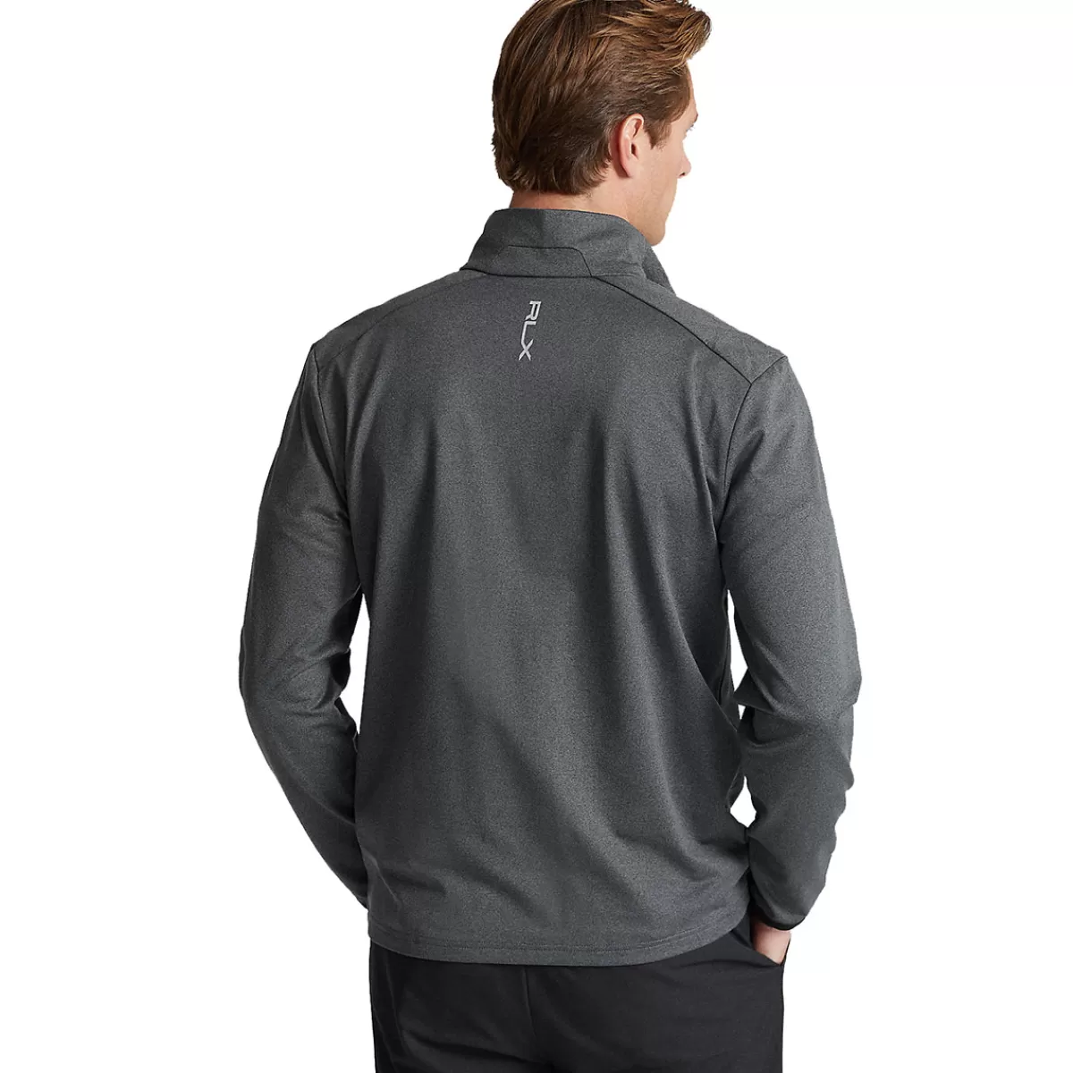Store Men's Luxury Jersey Half Zip Golf Midlayer Men Men's Golf Sweaters