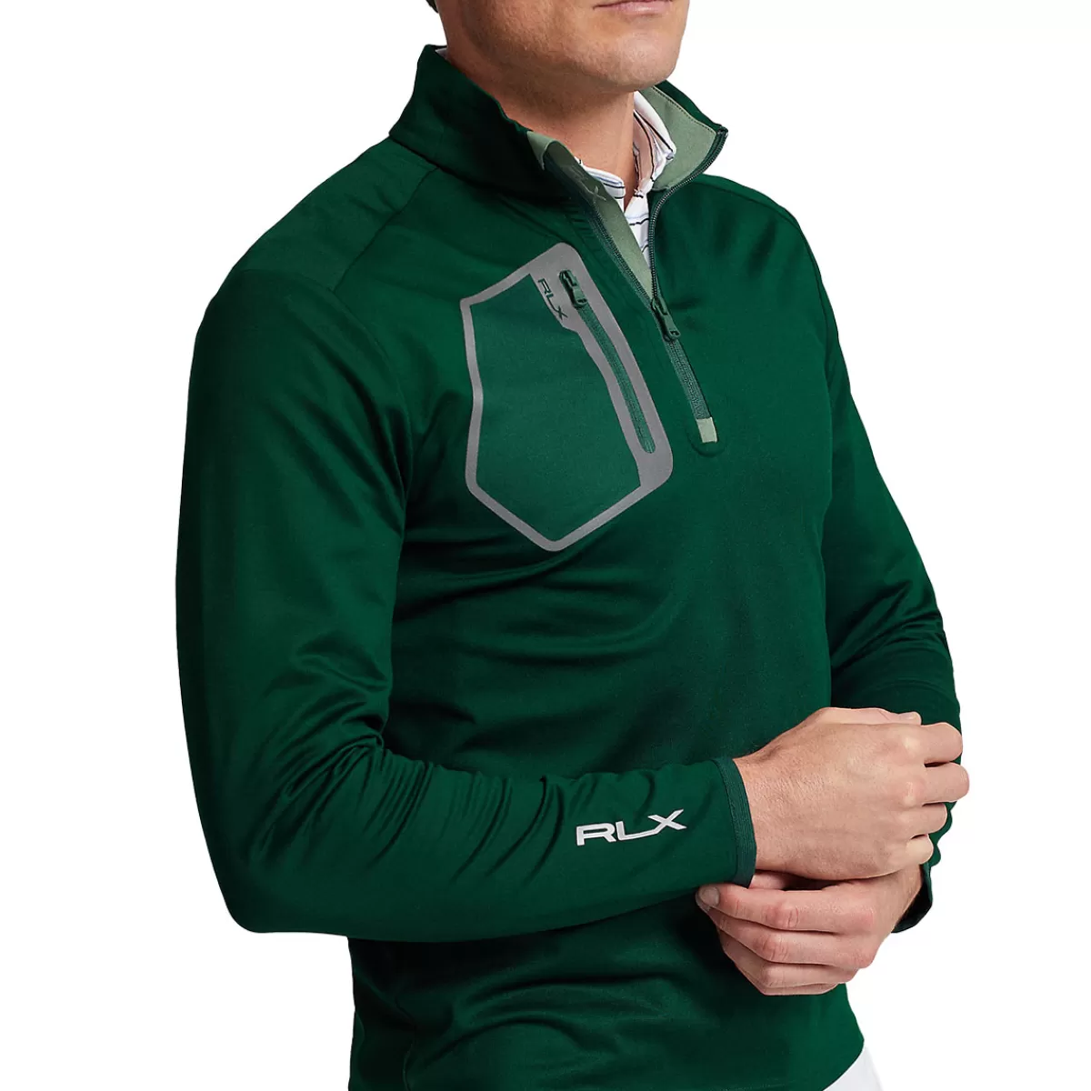 Fashion Men's Luxury Jersey Quarter Zip Golf Mid Layer Men Men's Golf Sweaters
