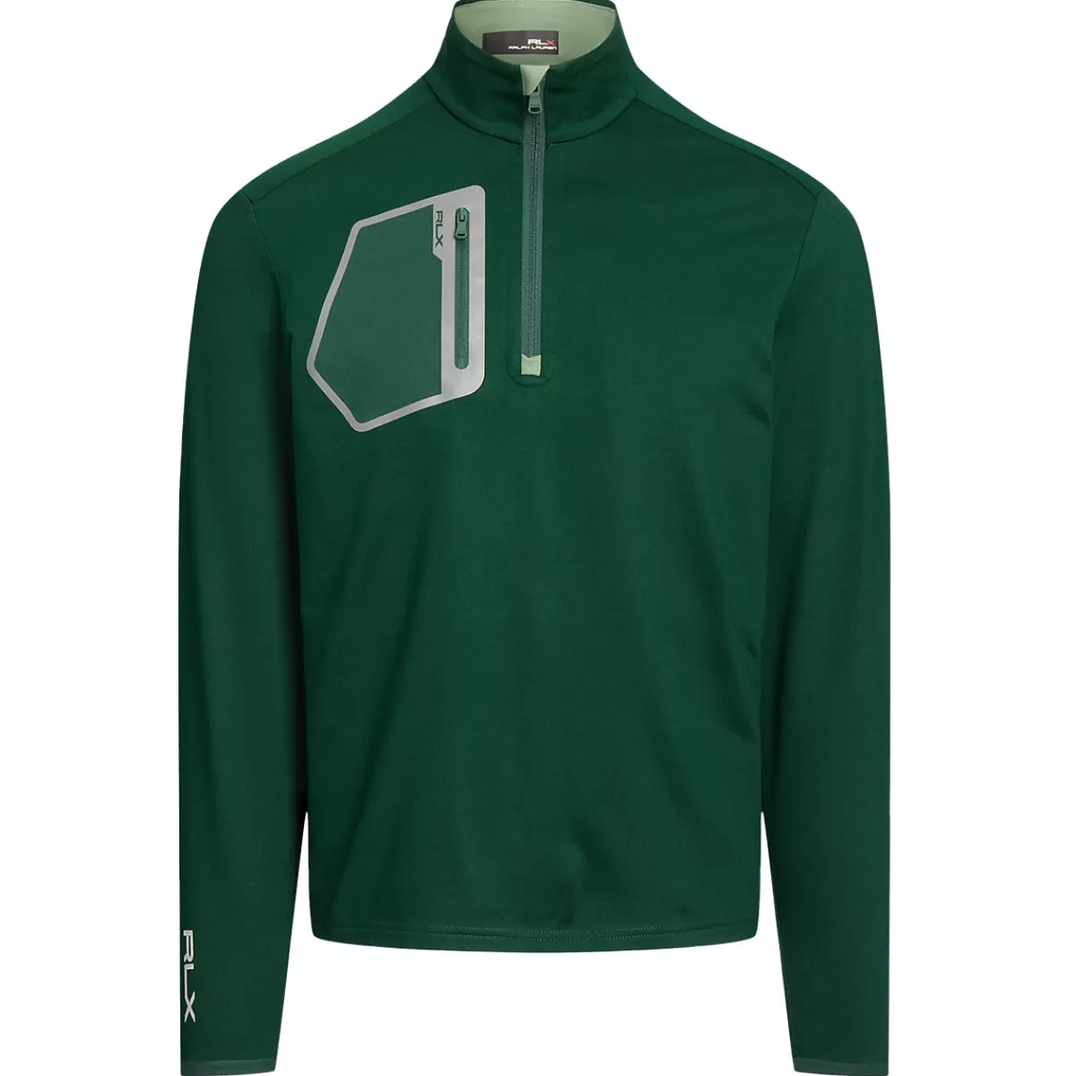 Fashion Men's Luxury Jersey Quarter Zip Golf Mid Layer Men Men's Golf Sweaters