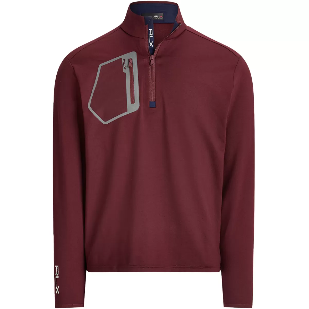 Fashion Men's Luxury Jersey Quarter Zip Golf Mid Layer Men Men's Golf Sweaters