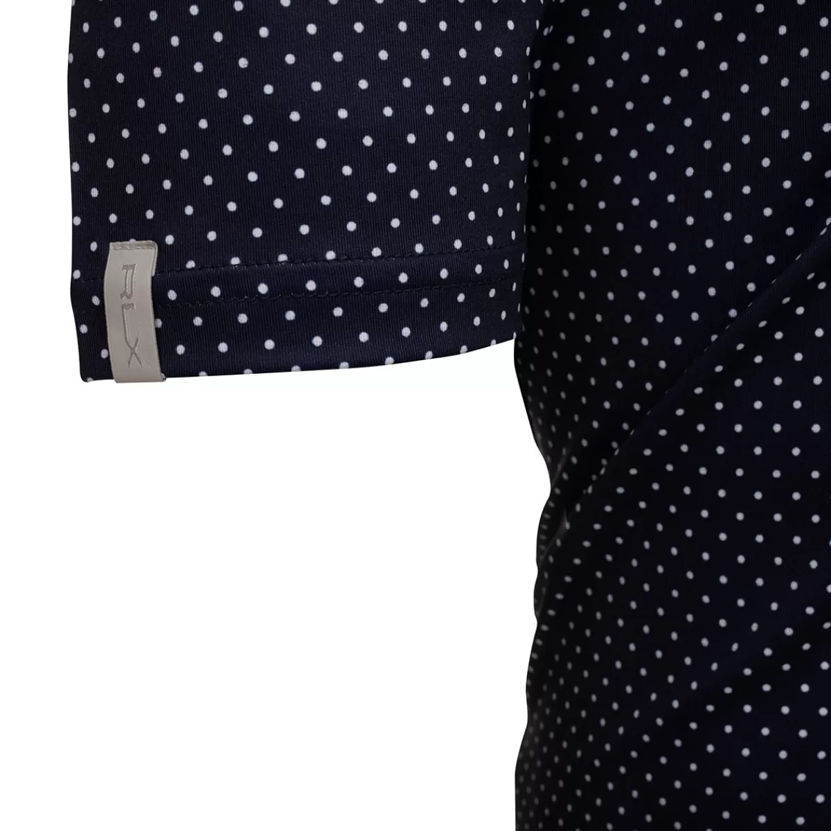 Discount Ralph Lauren Men's Rlx Airflow Preppy Dot Stretch Golf Polo Shirt Navy/Preppy Dot