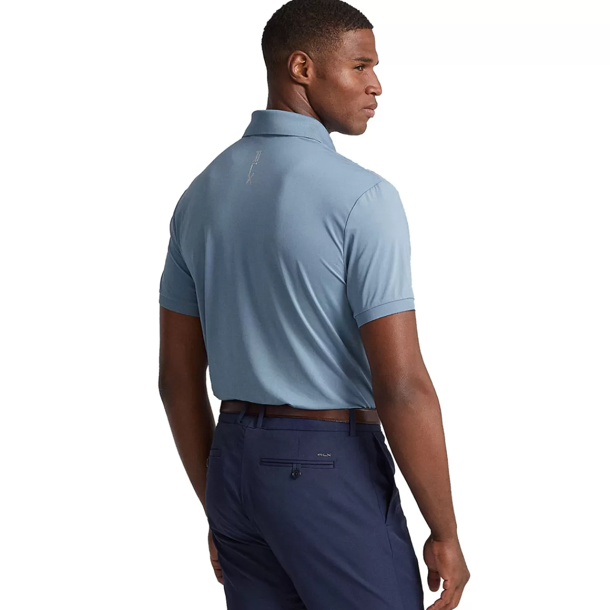 Flash Sale Men's Rlx Custom Slim Fit Stretch Golf Polo Shirt Men Men's Golf Polo Shirts