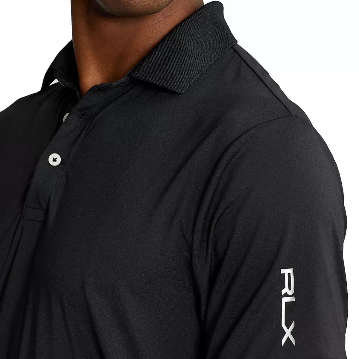 Store Men's Rlx Custom Slim Fit Stretch Golf Polo Shirt Men Men's Golf Polo Shirts