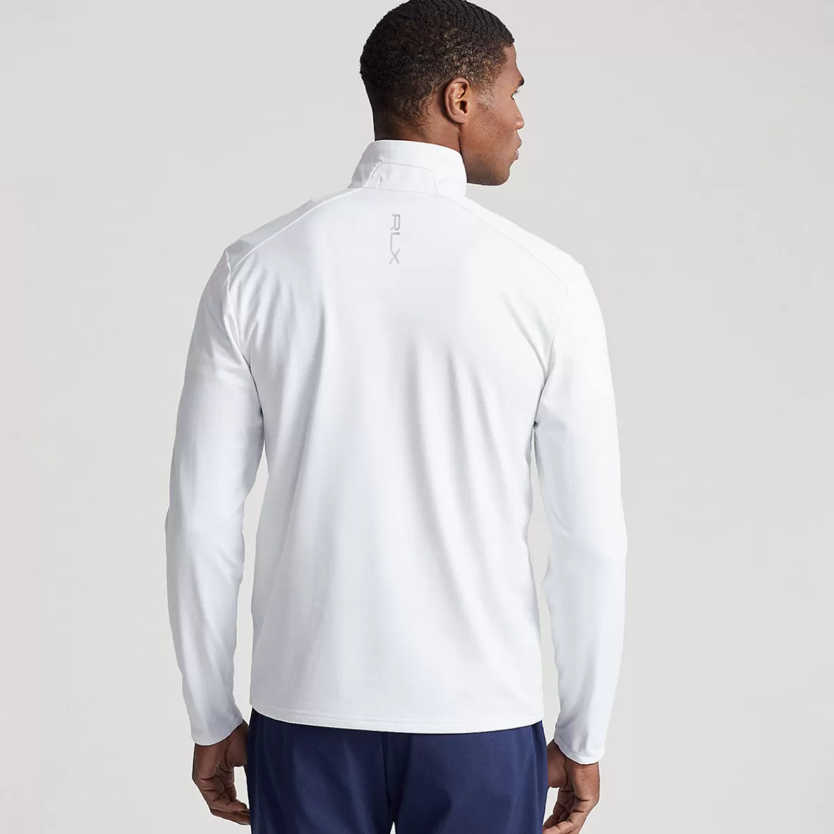 Best Men's Rlx Jersey Luxury Quarter Zip Golf Mid Layer Men Men's Golf Polo Shirts