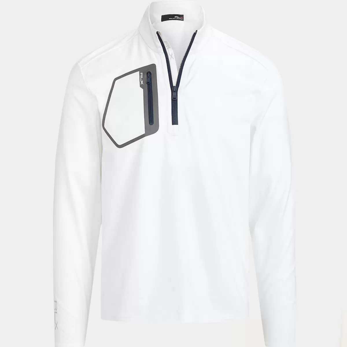 Best Men's Rlx Jersey Luxury Quarter Zip Golf Mid Layer Men Men's Golf Polo Shirts