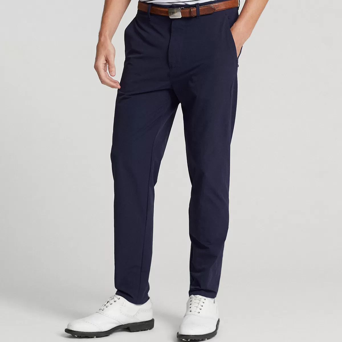 Outlet Men's Rlx Slim Fit Performance Birdseye Golf Trousers Men Men's Golf Trousers