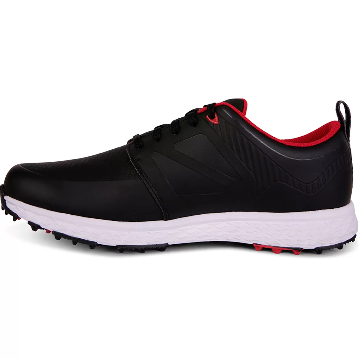Online Rife Men's Rf-10 Edge Waterproof Spikeless Golf Shoes Black/Red