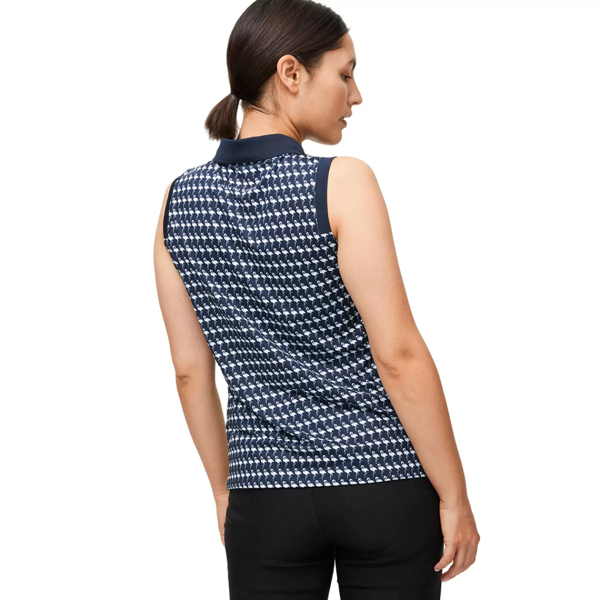 Flash Sale Röhnisch Rohnisch Ladies Deni Sleeveless Golf Polo Shirt