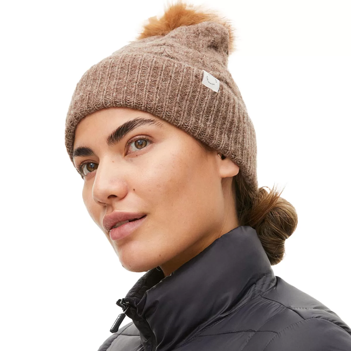 Store Röhnisch Rohnisch Ladies Pom Braid Golf Beanie
