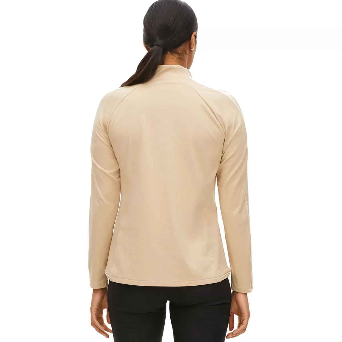 Flash Sale Röhnisch Rohnisch Ladies Serena Half Zip Golf Midlayer Safari