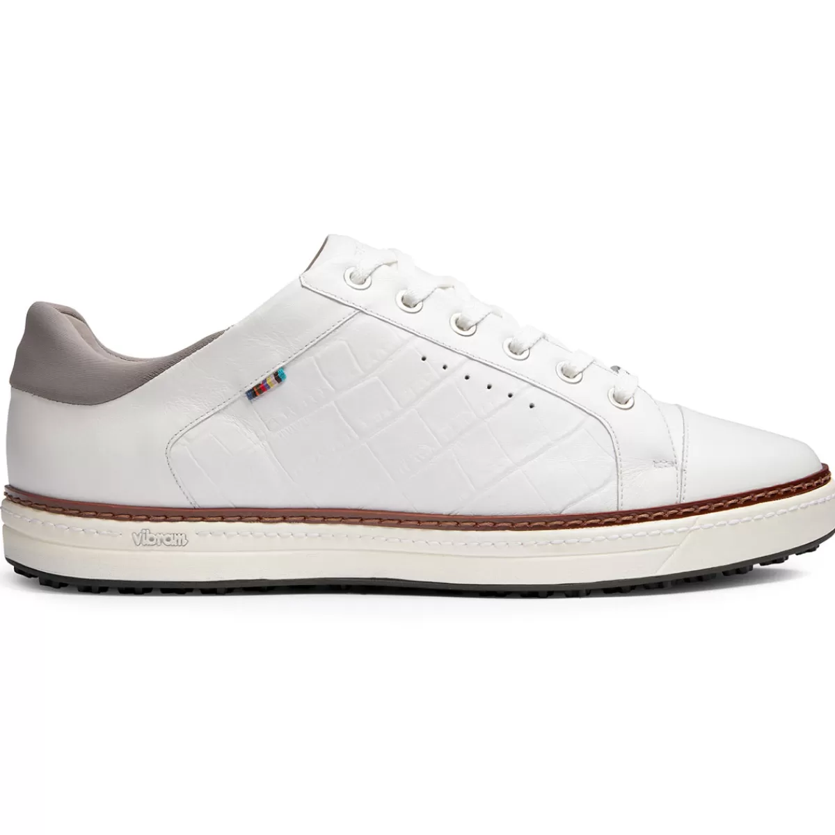 Online Royal Albartross Men's Bond Spikeless Golf Shoes White
