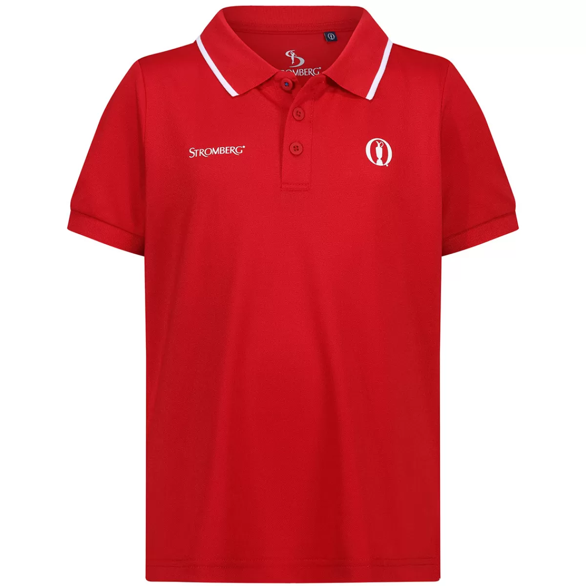 New Stromberg Junior The Open Harbour Stretch Golf Polo Shirt