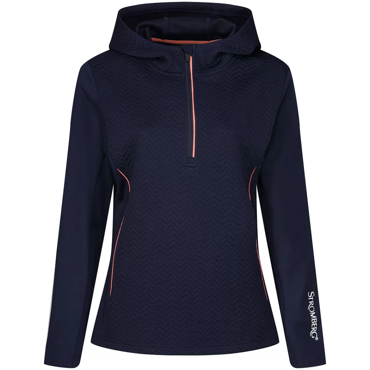 Clearance Stromberg Ladies Catrina Half Hooded Golf Midlayer