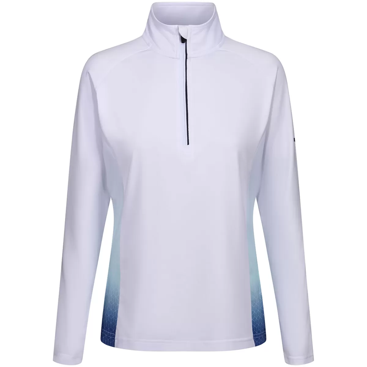 Cheap Stromberg Ladies In Bee Half Zip Golf Midlayer White