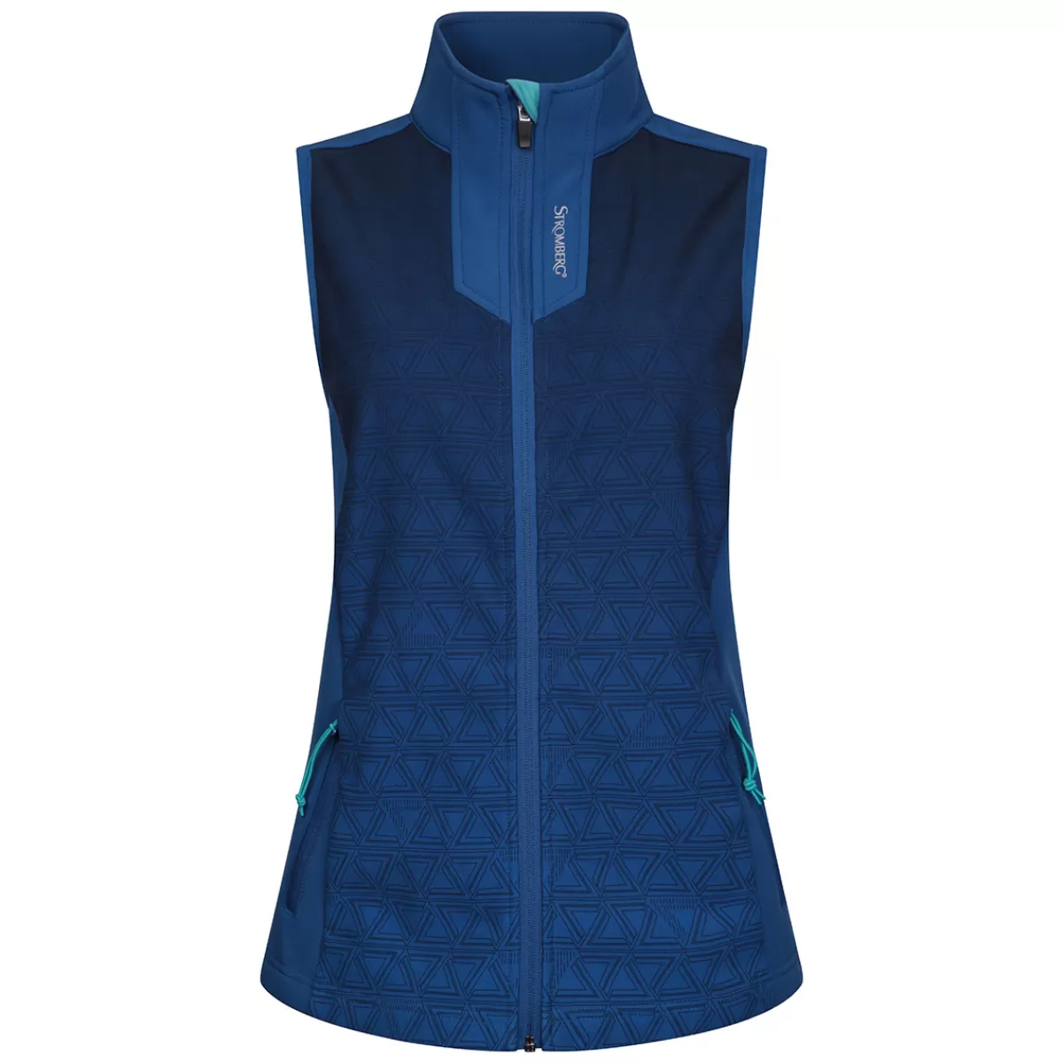 Clearance Stromberg Ladies Lexi Lightweight Golf Gilet True Blue/Navy