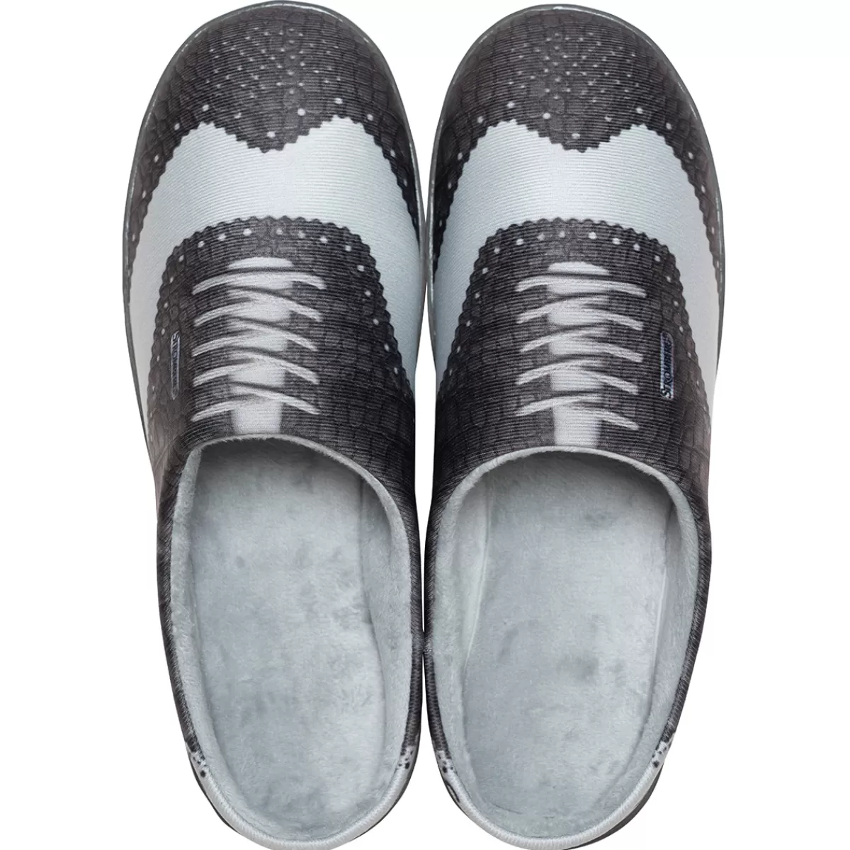 Discount Stromberg Men's Brogues Golf Slippers Grey/Charcoal