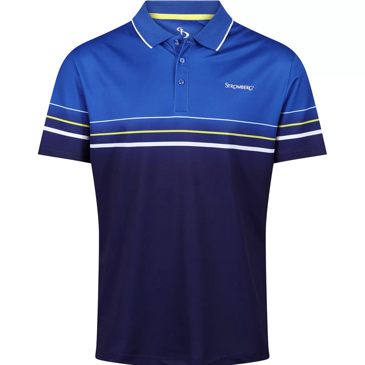 Cheap Men's Colour Block Chest Stripe Golf Polo Shirt Men Men's Golf Polo Shirts
