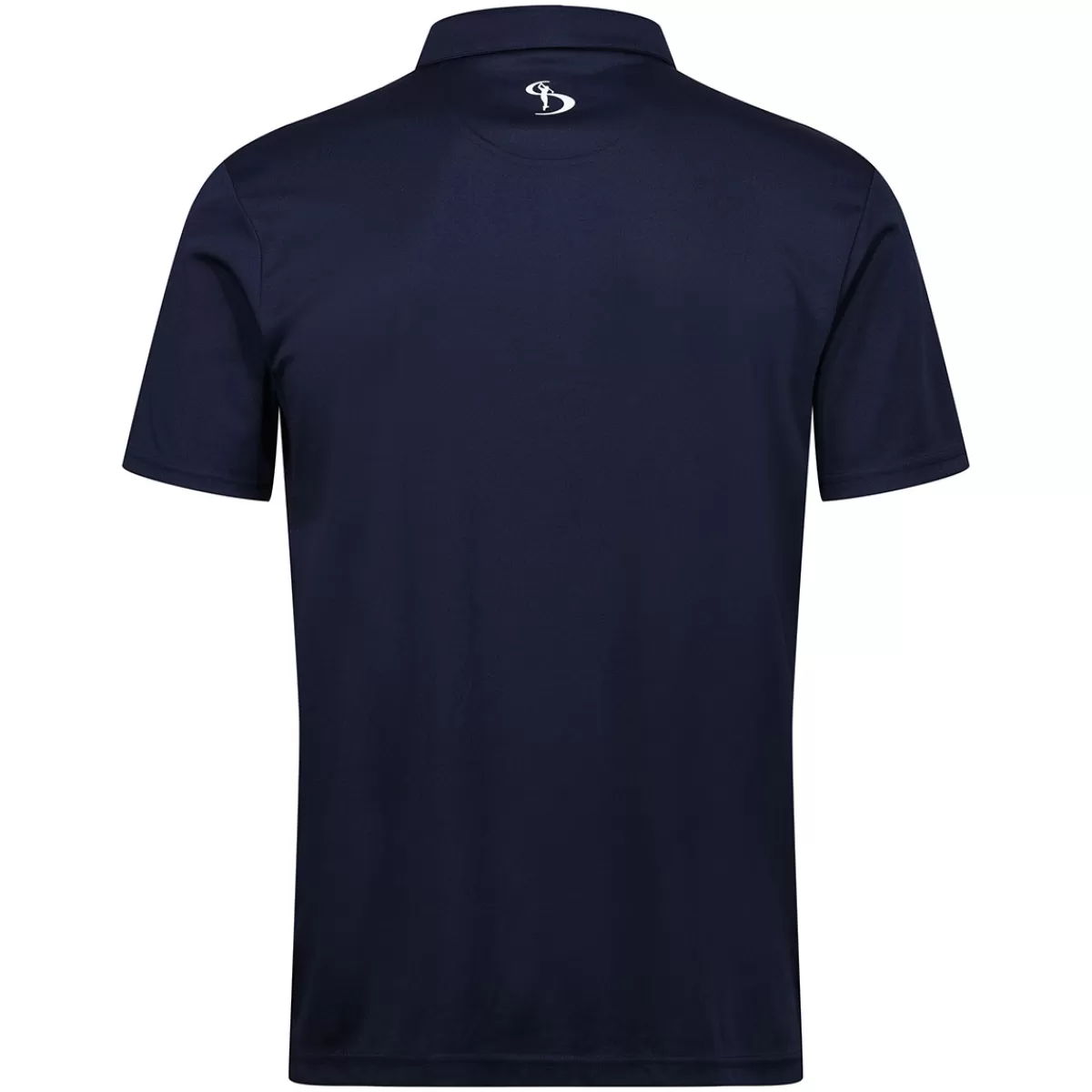 New Stromberg Men's Erebus Stripe Stretch Golf Polo Shirt Peacoat/True Blue