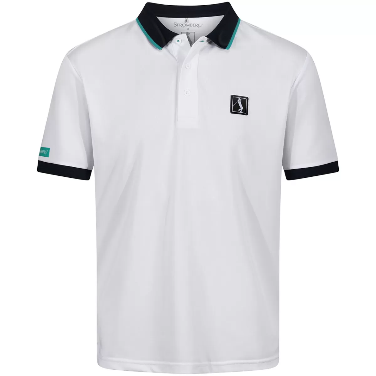 Outlet Stromberg Men's Lee Sharpe Flag Golf Polo Shirt