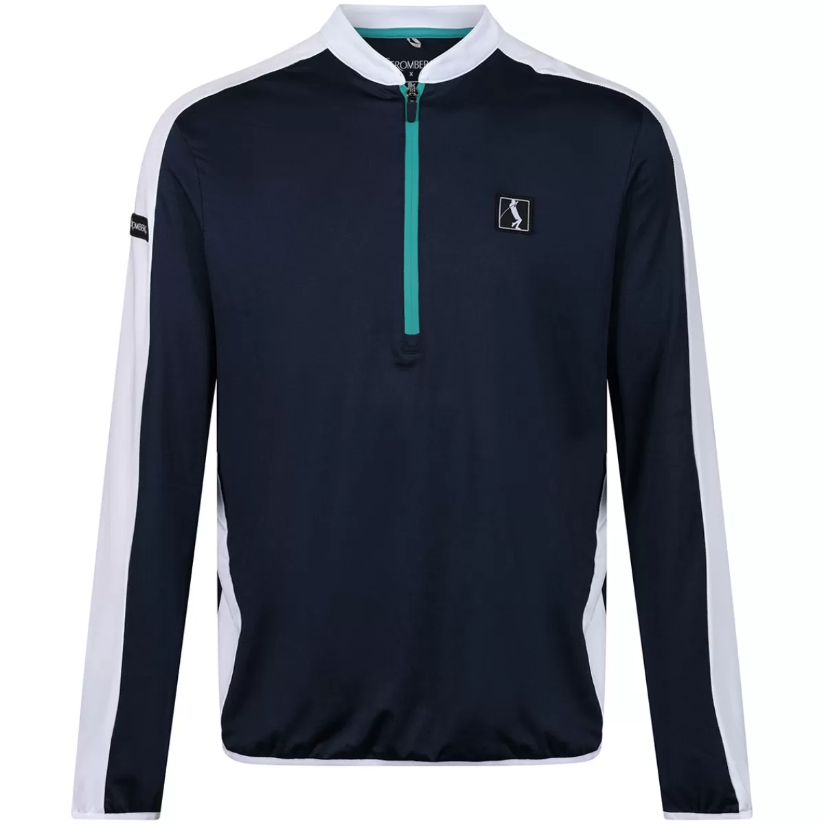 Cheap Men's Lee Sharpe Tresla Half Zip Golf Mid Layer Men Men's Golf Midlayers
