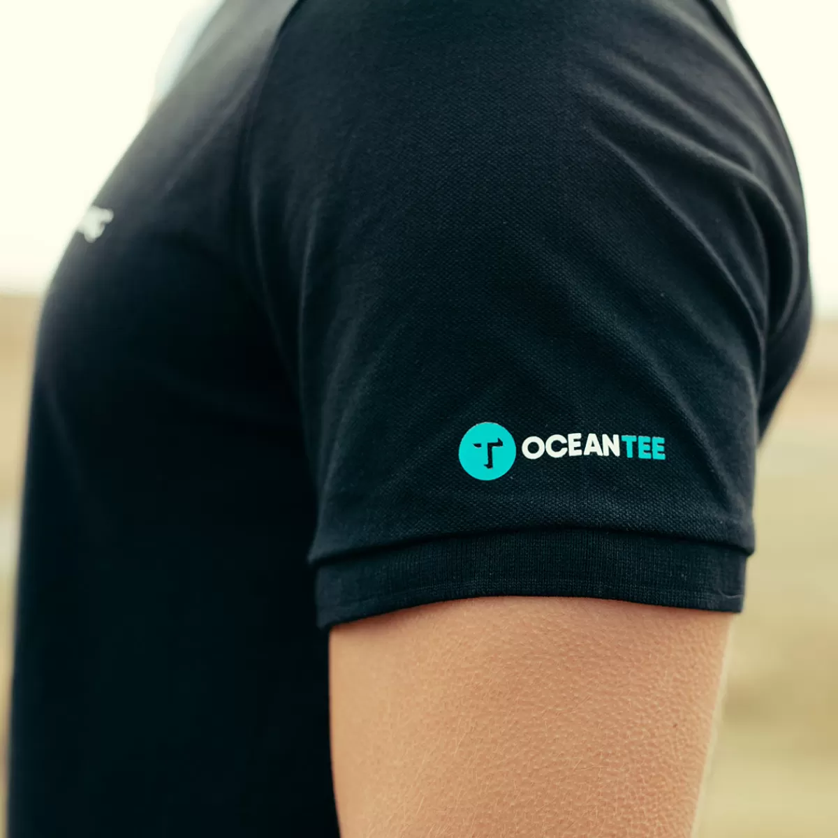 New Men's Ocean Tee Collaboration Breathable Golf Polo Shirt Men Men's Golf Polo Shirts