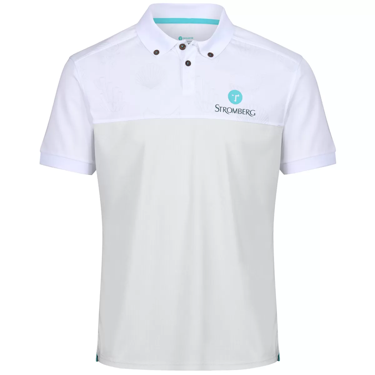 Shop Ocean Tee Stromberg Men's Oceantee Half Golf Polo Shirt