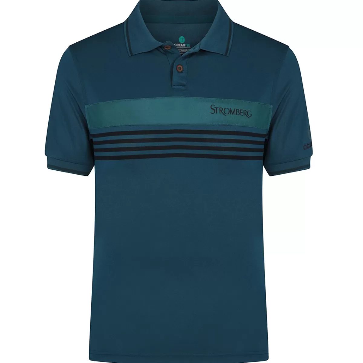 Fashion Ocean Tee Stromberg Men's Oceantee Stretch Golf Polo Shirt